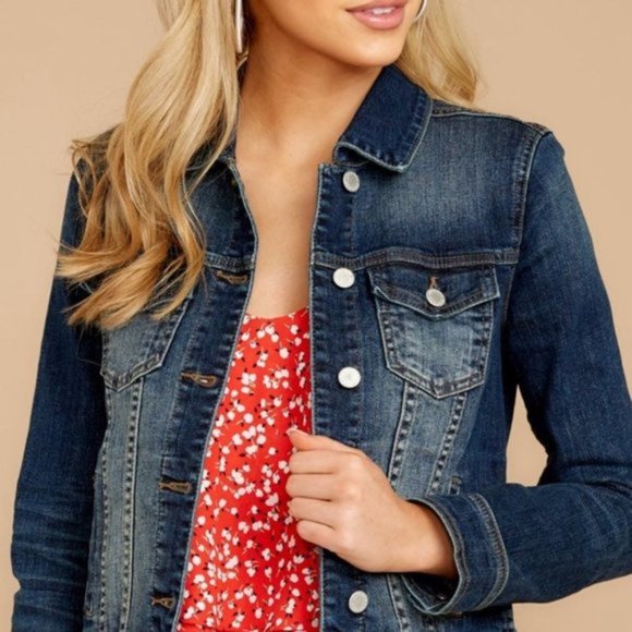 Just USA Denim Dark Wash Jacket - Picture 3 of 8